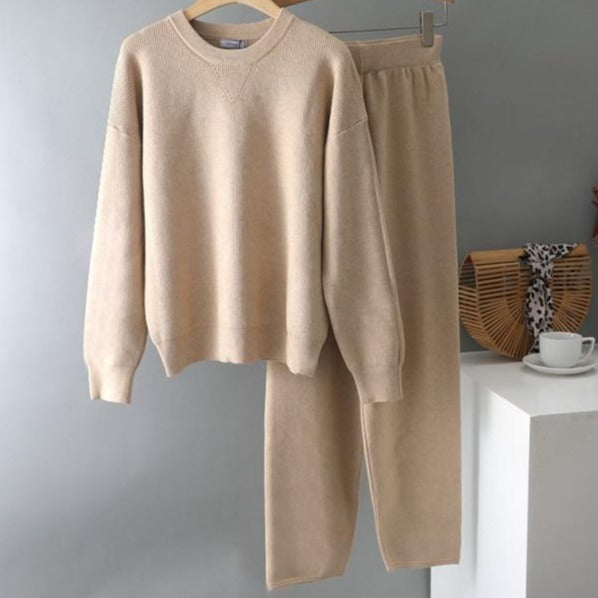 Darlene Knitted Set (Sweater/Pants)