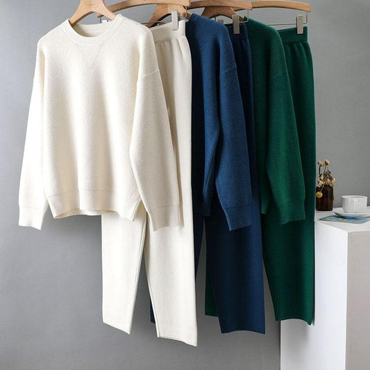 Darlene Knitted Set (Sweater/Pants)