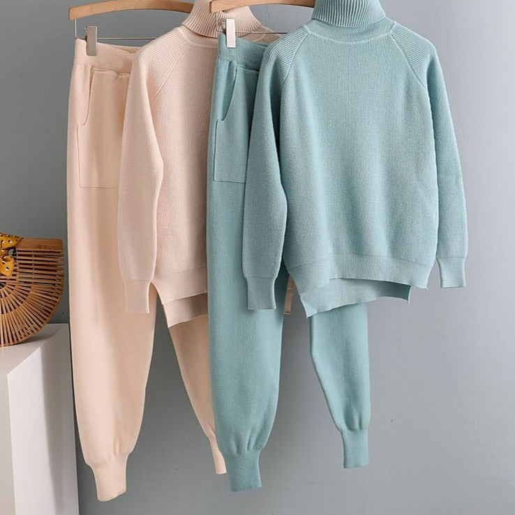 Briana Knitted Set (Sweater/Pants)
