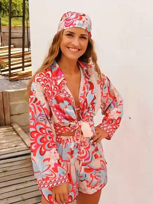 Lily Sets (Shirt/Pants/Shorts/Headscarf)