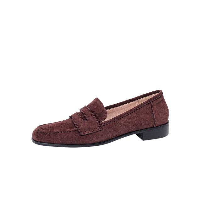 Jasmin Loafers (Natural suede)