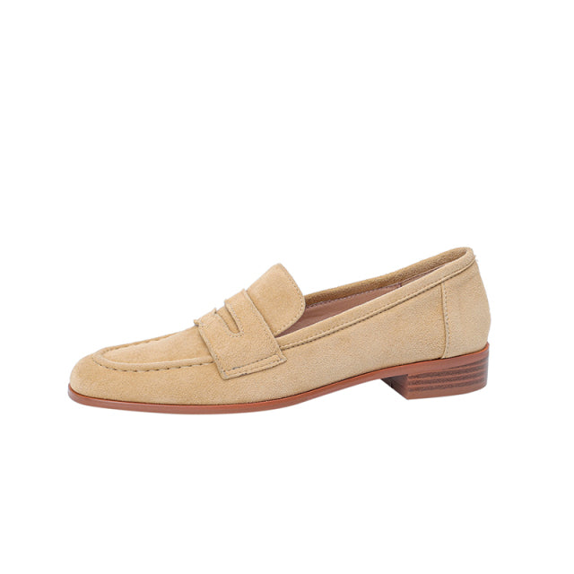 Jasmin Loafers (Natural suede)